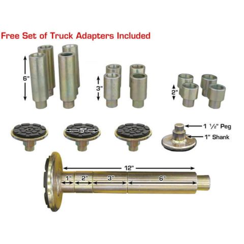 Atlas BP12000X 12K Commercial Grade Baseplate Two Post Lift