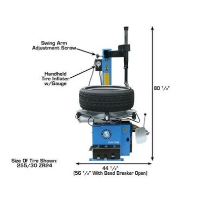 Atlas TC289 Extra Large Rim-Clamp Tire Changer