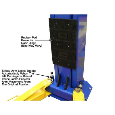 Atlas OHX10000X Commercial Grade Extra Tall 2 Post Lift 10,000 lb. Capacity