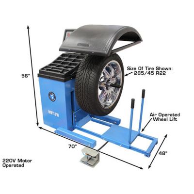 Atlas WBT-210 Heavy Duty Truck Wheel Balancer
