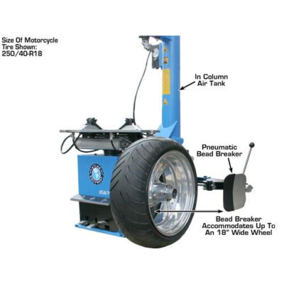 Atlas TC289 Rim Clamp Tire Changer + WB41 Wheel Balancer Combo