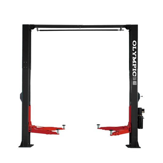 Olympic 2PCFHD-12 12,000‐lb. HDXL Symmetric Clear Floor Two Post Lift