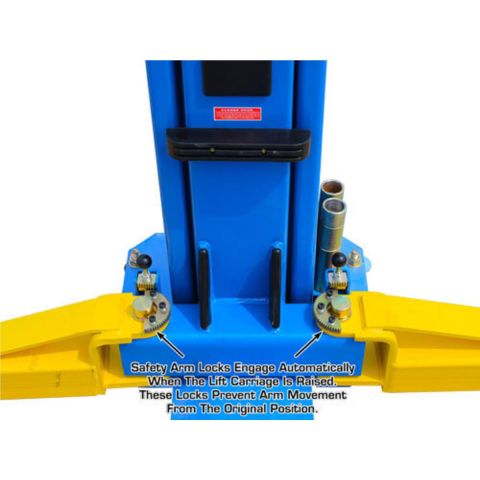 Atlas BP10000X Commercial Grade Baseplate 2 Post Lift 10,000 lb. Capacity