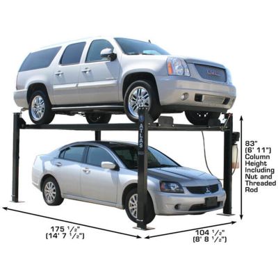 Atlas PRO8000 Portable Hobbyist 4 Post Lift 8000 lb. Capacity