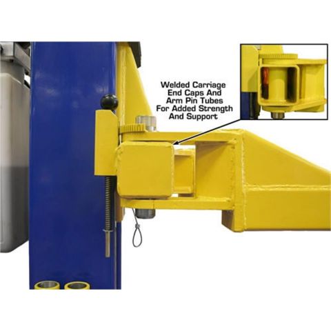 Atlas 9KBPX 9,000lb Capacity Baseplate Two Post Lift