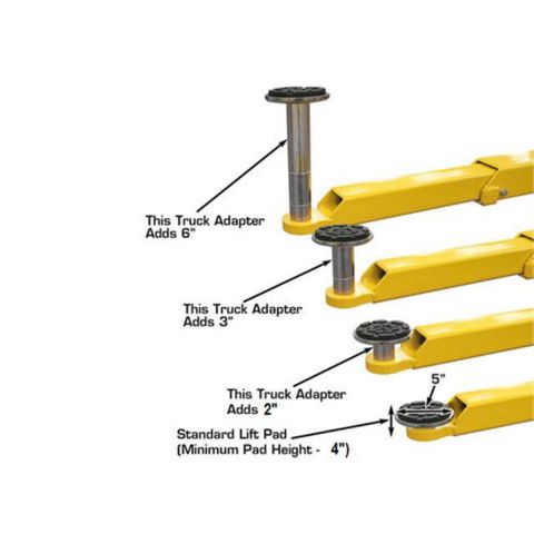 Atlas 9OHSC Overhead Two Post Lift 9,000 lb. Capacity