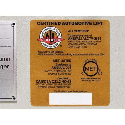 Atlas 4030BC ALI Certified 66,000lb Capacity Battery Powered Mobile Column Lift System