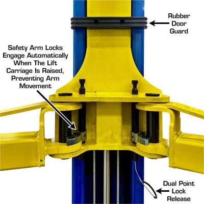 Atlas TPO-9 Overhead 2-Post Lift 9,000lb. Capacity