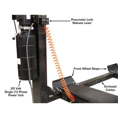 Atlas PRO7000ST Super Tall 4 Post Lift 7000 lb. Capacity