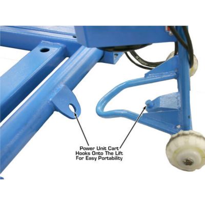 Atlas 7K-Kwik-Bay Portable Mid-Rise Scissor Lift 7000lb. Capacity