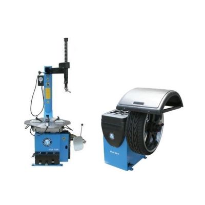 Atlas TC289 Rim Clamp Tire Changer + WB11 Wheel Balancer Combo