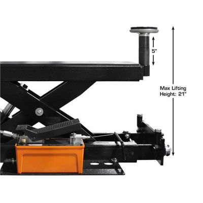 Atlas RJ6BK Rolling Bridge Jack 6,000lb Capacity