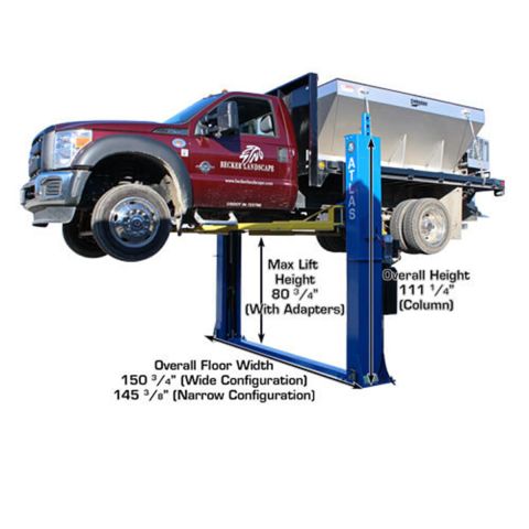 Atlas BP12000X 12K Commercial Grade Baseplate Two Post Lift