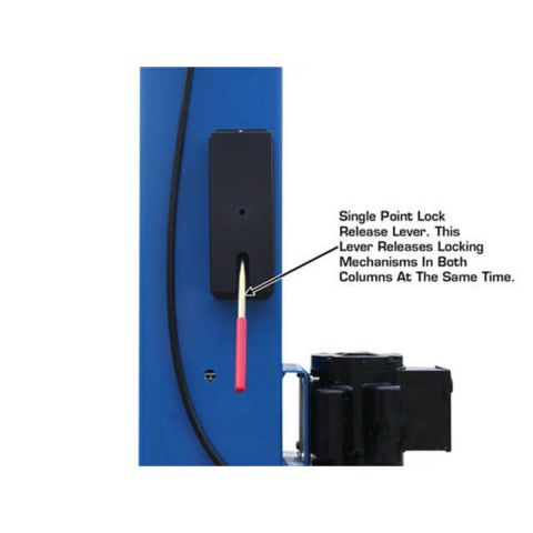 Atlas 9OHSC Overhead Two Post Lift 9,000 lb. Capacity