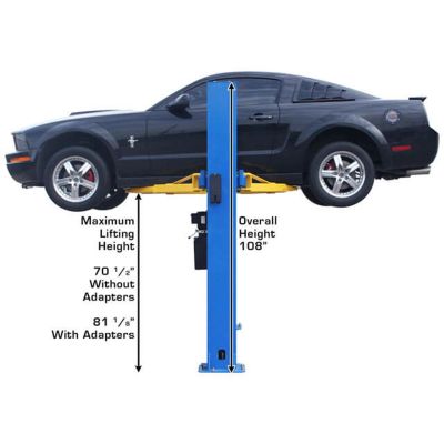 Atlas BP8000 Baseplate 2 Post Lift 8,000 lb. Capacity