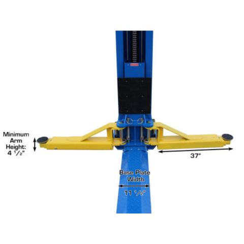 Atlas BP12000X 12K Commercial Grade Baseplate Two Post Lift