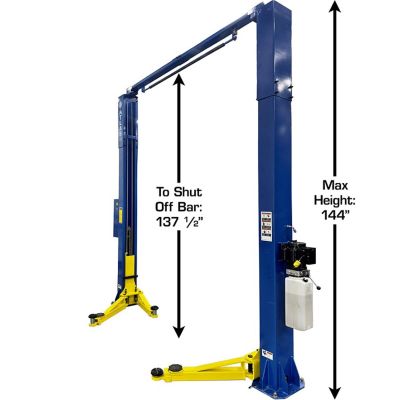 Atlas TPO-9 Overhead 2-Post Lift 9,000lb. Capacity