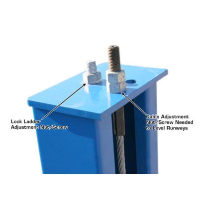 Atlas 414 14,000lb Commercial Four Post Lift